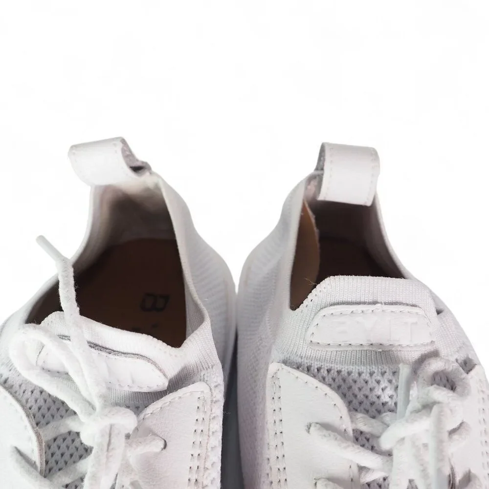 BYLT Premium Basics Lindo‎ Knit Casual Oxford Sneakers White Men's 12